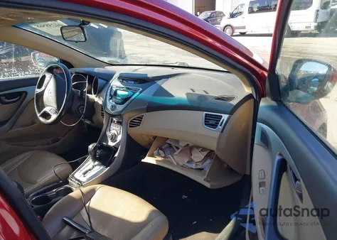 2011 Hyundai Elantra Limited (Ulsan Plant) z USA, uszkodzony, nr VIN KMHDH4AE8BU161005